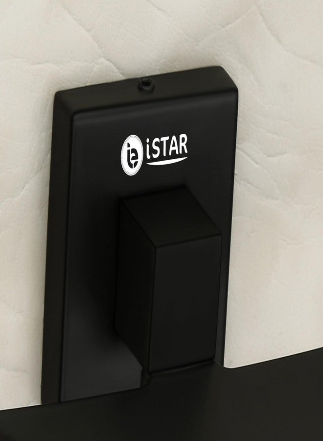 iSTAR Stainless Steel Square Soap Dish Holder for Bathroom Soap Case for Home (Pack of 1, Black) - Image 3